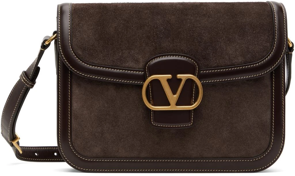 Valentino Brown 9TO5 Shoulder Bag 1