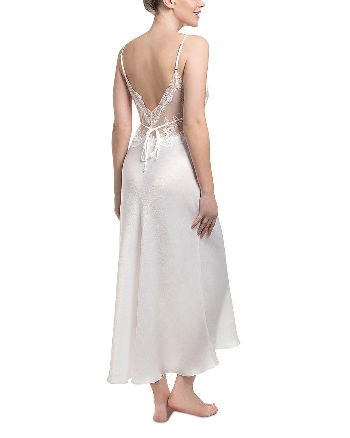 In Bloom Lace Bodice Satin Gown 2