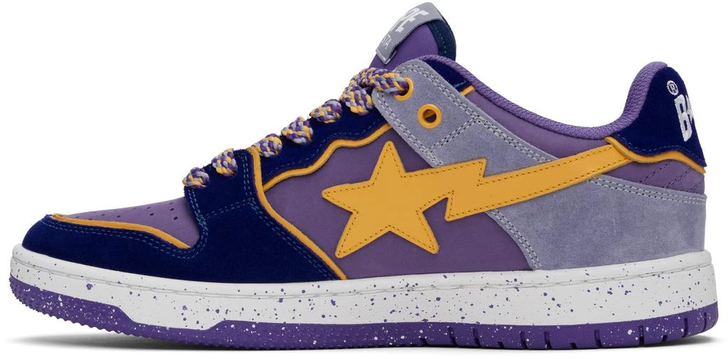Bape Purple BAPE SK8 STA #4 Sneakers 3