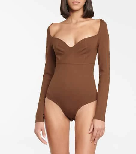 Zeynep Arçay Stretch-knit bodysuit 3