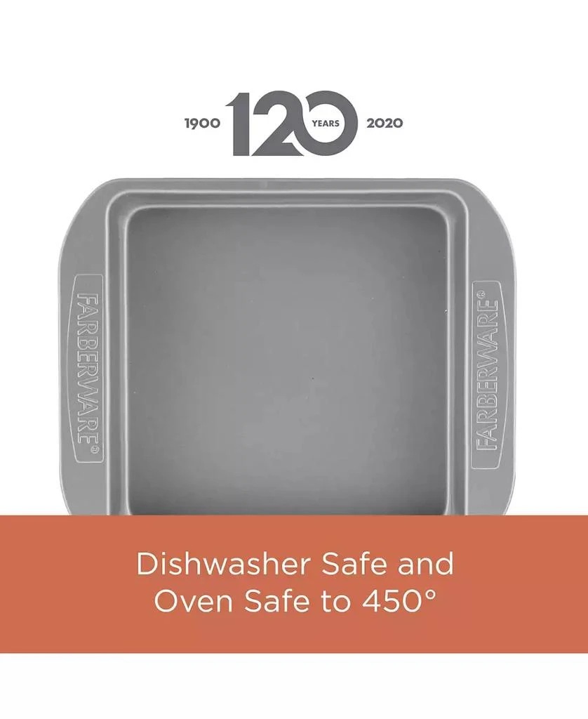 Farberware Nonstick Bakeware Perforated Pizza Pan and Baking Sheet Set, 2-Piece, Light Gray 6