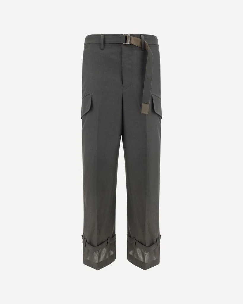 Sacai Pants with adjustable hem 1