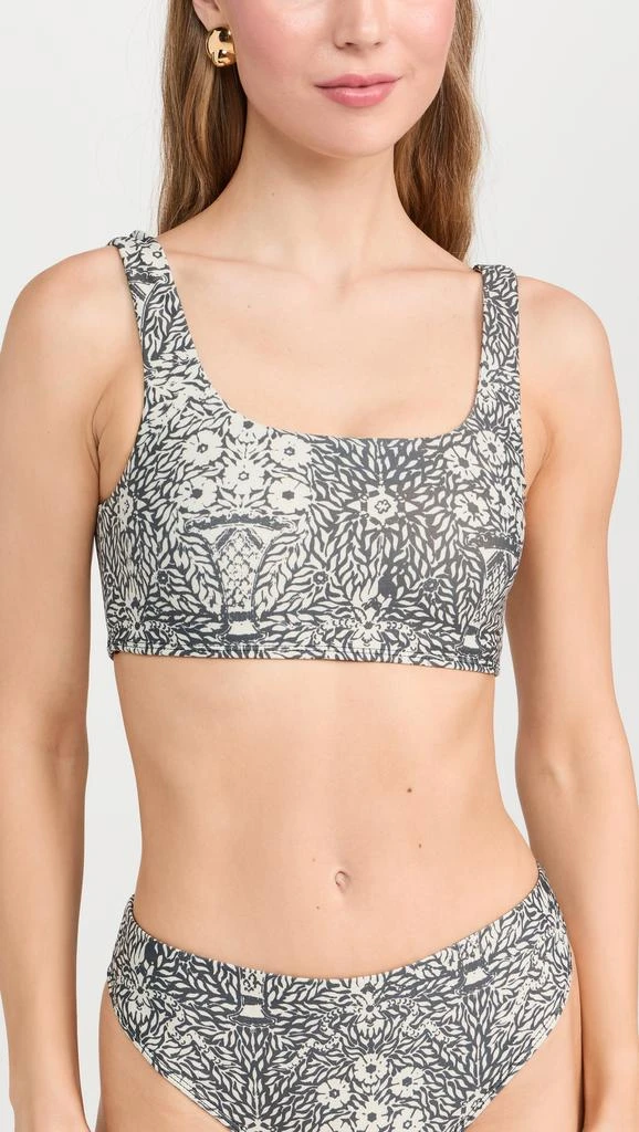 Sea Katrine Print Bikini Top 1