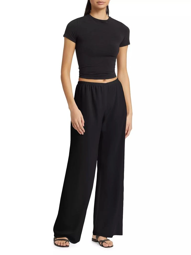 The Row Gala Crepe Wide-Leg Pants 2