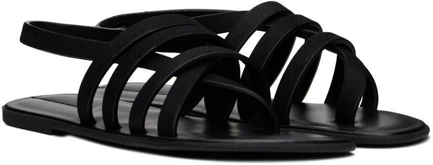 The Row Black Line Sandals 4