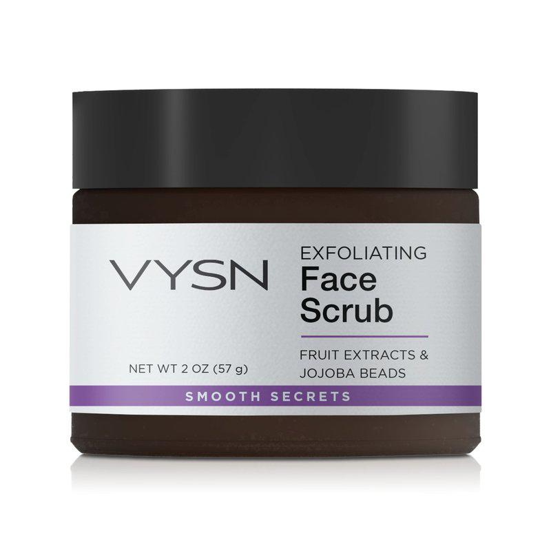 VYSN Exfoliating Face Scrub Fruit Extracts & Jojoba Beads 2 oz