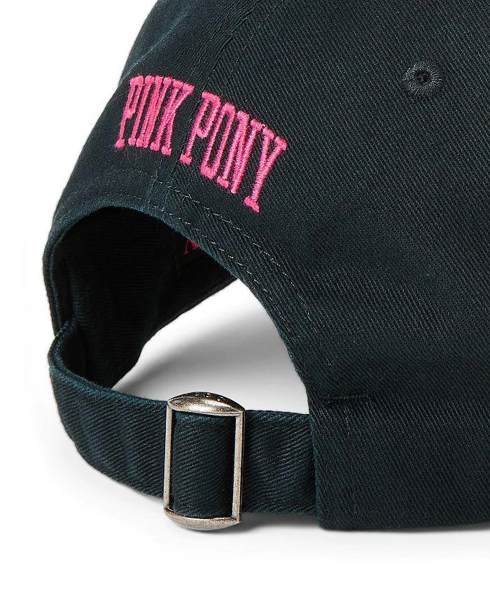 Ralph Lauren Pink Pony Logo Embroidered Cap 2