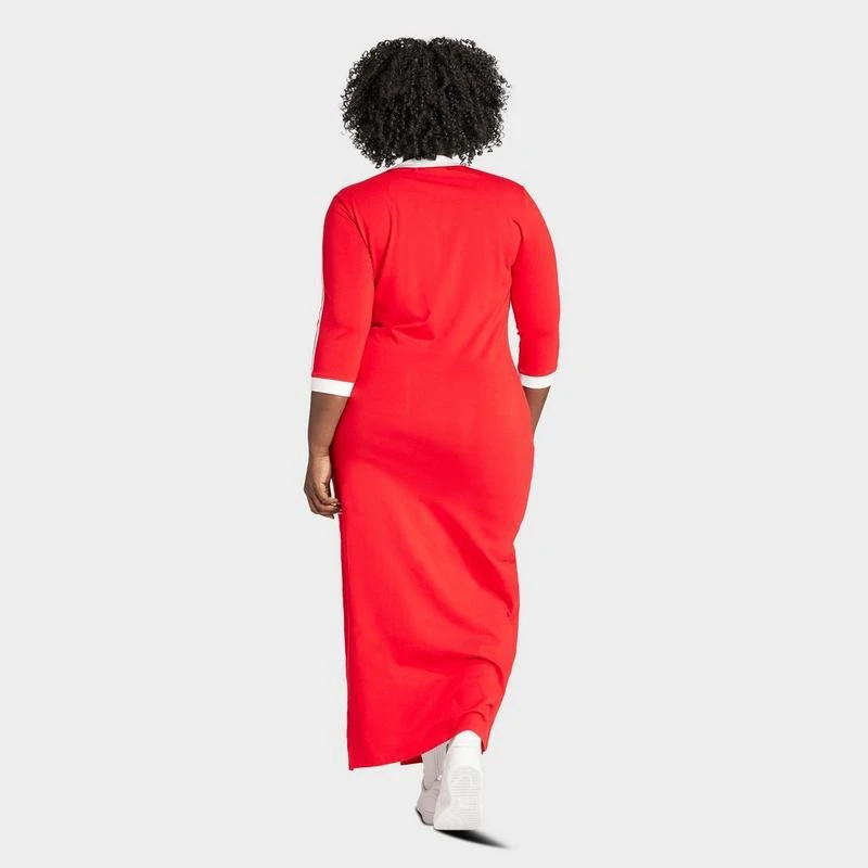 Adidas Women's adidas Originals adicolor Classics 3-Stripes V-Neck Maxi  Dress (Plus Size) - Underwear - Save $10 OFF On $100 - BeyondStyle