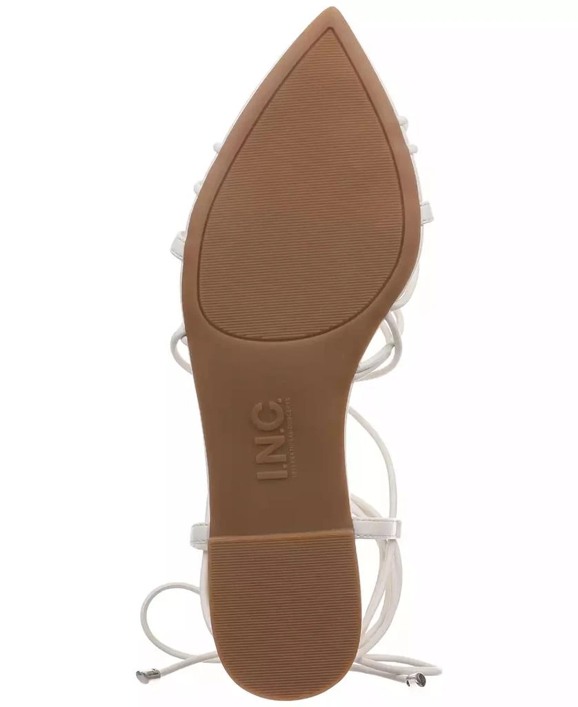 INC International Women's Kharmaa Lace-up Flat Sandals, Exclusively at Macy's 6