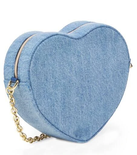 Dolce & Gabbana Heart leather-trimmed denim tote bag 3