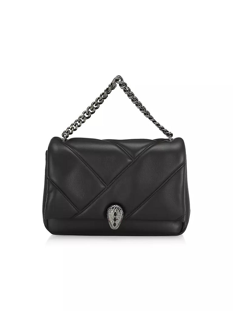 BVLGARI Serpenti Cabochon Matelassé Leather Mini Bag