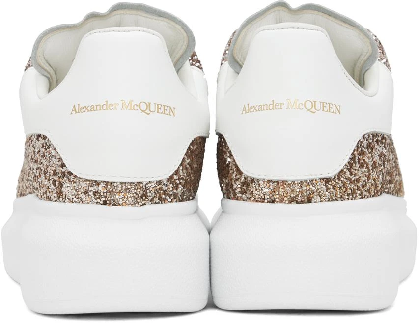 Alexander McQueen Gold Oversized Sneakers 2