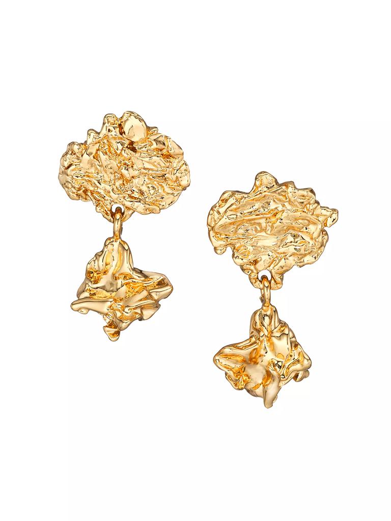 Amber Sceats Kona 24K Gold-Plated Earrings