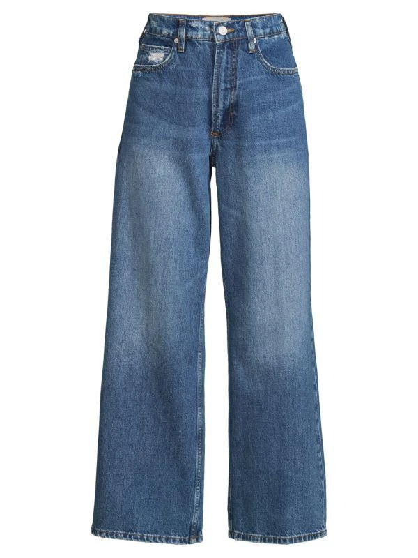 FRAME Pixie High Rise Ankle Wide Leg Jeans 3