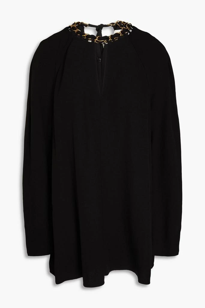 Zimmermann Chain-embellished crepe blouse