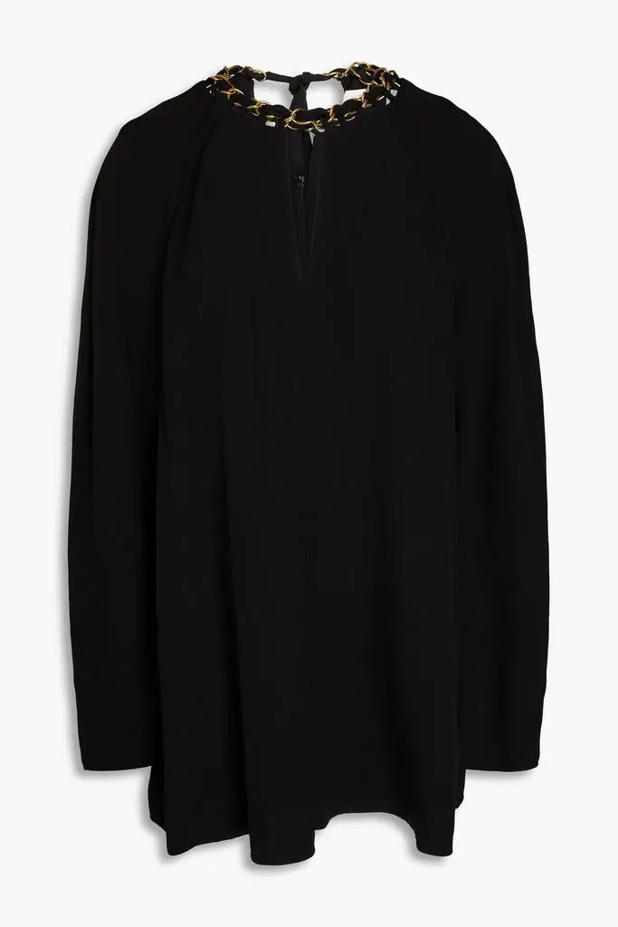 Zimmermann Chain-embellished crepe blouse