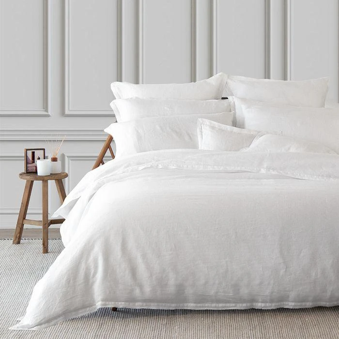 Amalia Home Collection Stonewashed Linen Euro Sham - Exclusive 2