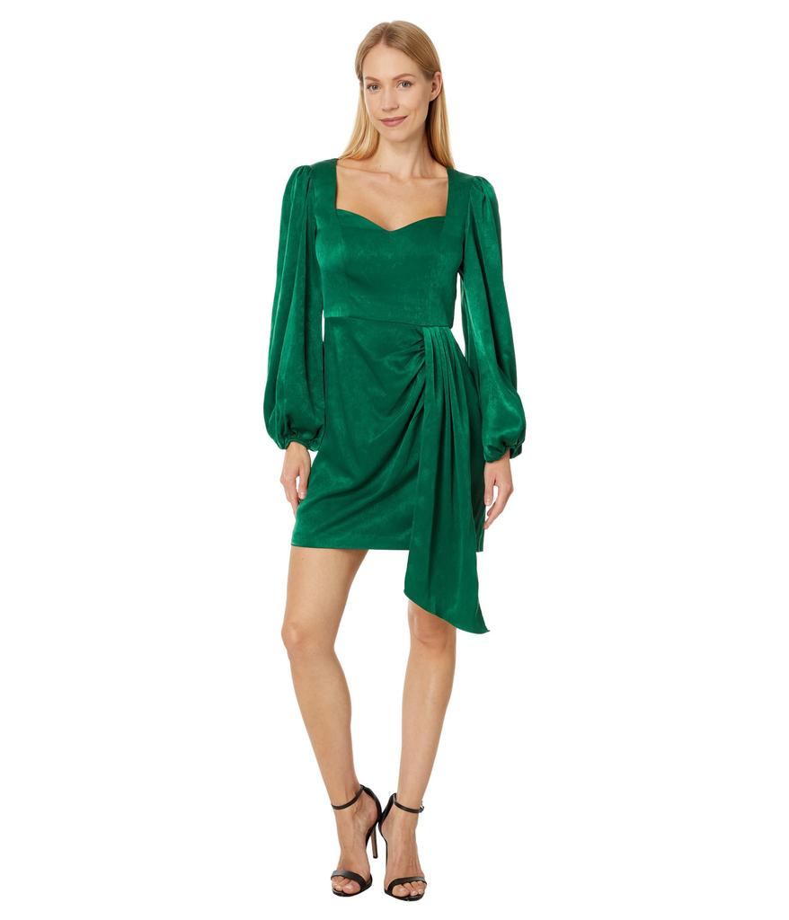 Adrianna Papell Short Satin Dress