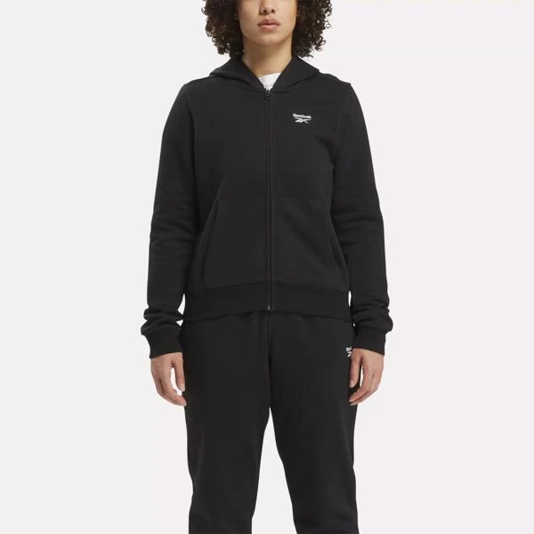 Reebok Reebok Identity Small Logo Fleece Full-Zip Hoodie 1