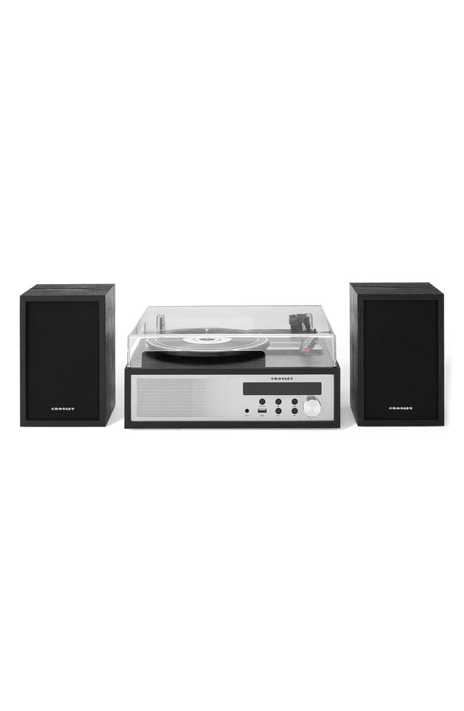 Crosley Sloane Record Player with Speakers