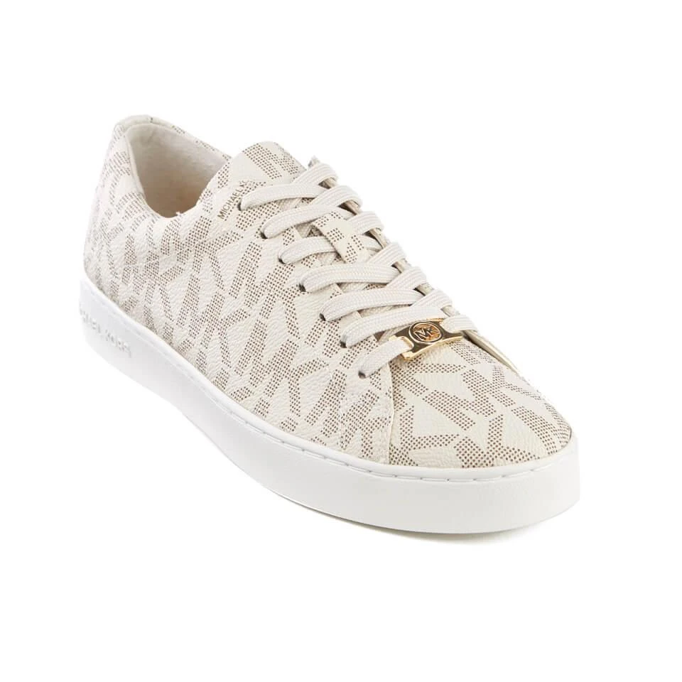 MICHAEL Michael Kors MICHAEL MICHAEL KORS WOMEN'S KEATON CUPSOLE TRAINERS - VANILLA 2