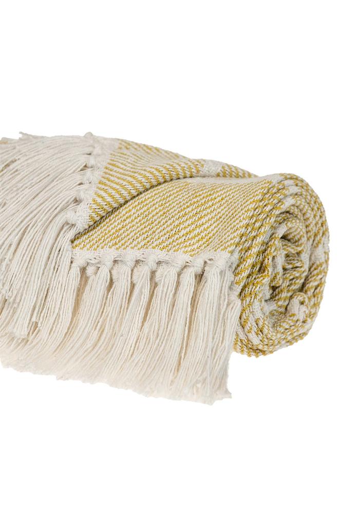 Parkland Mio Stripe Fringe Throw Blanket