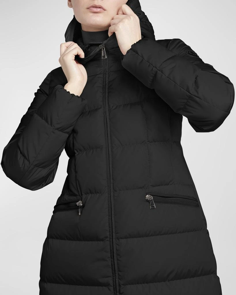 Moncler Avocette Water-Repellent Long Puffer Coat 5