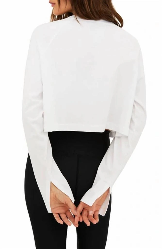 Beach Riot Beach Riot - June Round Neck Long Sleeve Top 2