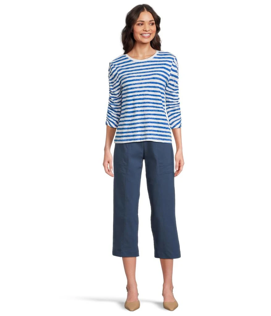Elliott Lauren Pull On Updated Crop Cargo Pocket Pants With Rivets Detail 5