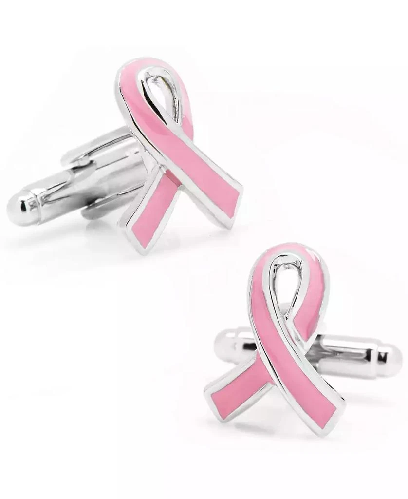 Cufflinks Inc. Ribbon Breast Cancer Awareness Cufflinks 1
