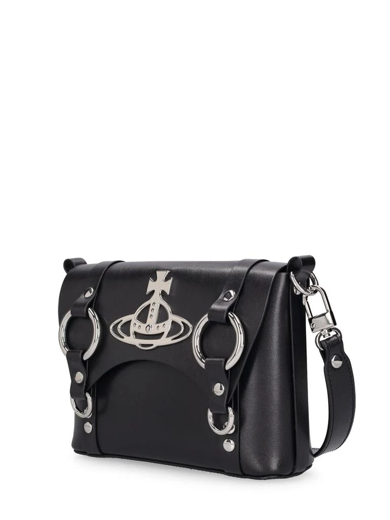 VIVIENNE WESTWOOD Kim Smooth Leather Crossbody Bag 2