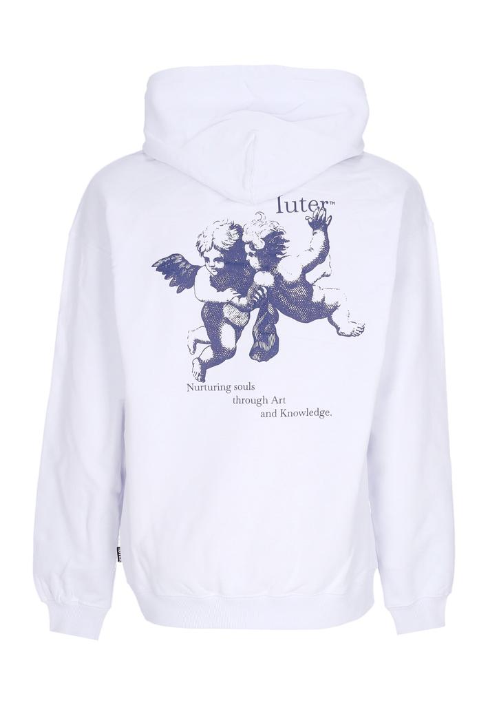 Iuter Lightweight Hoodie Man Souls Hoodie White