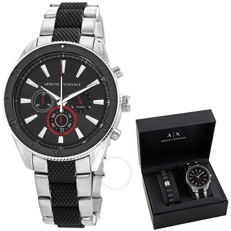 Armani Exchange Enzo Chronograph Quartz Black Dial Men's Watch AX7106 1