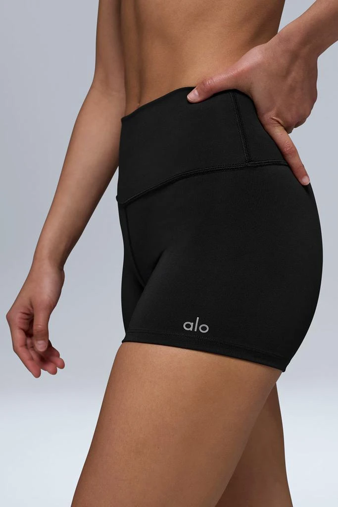 Alo 3" High-Waist Airlift Short - Black 2