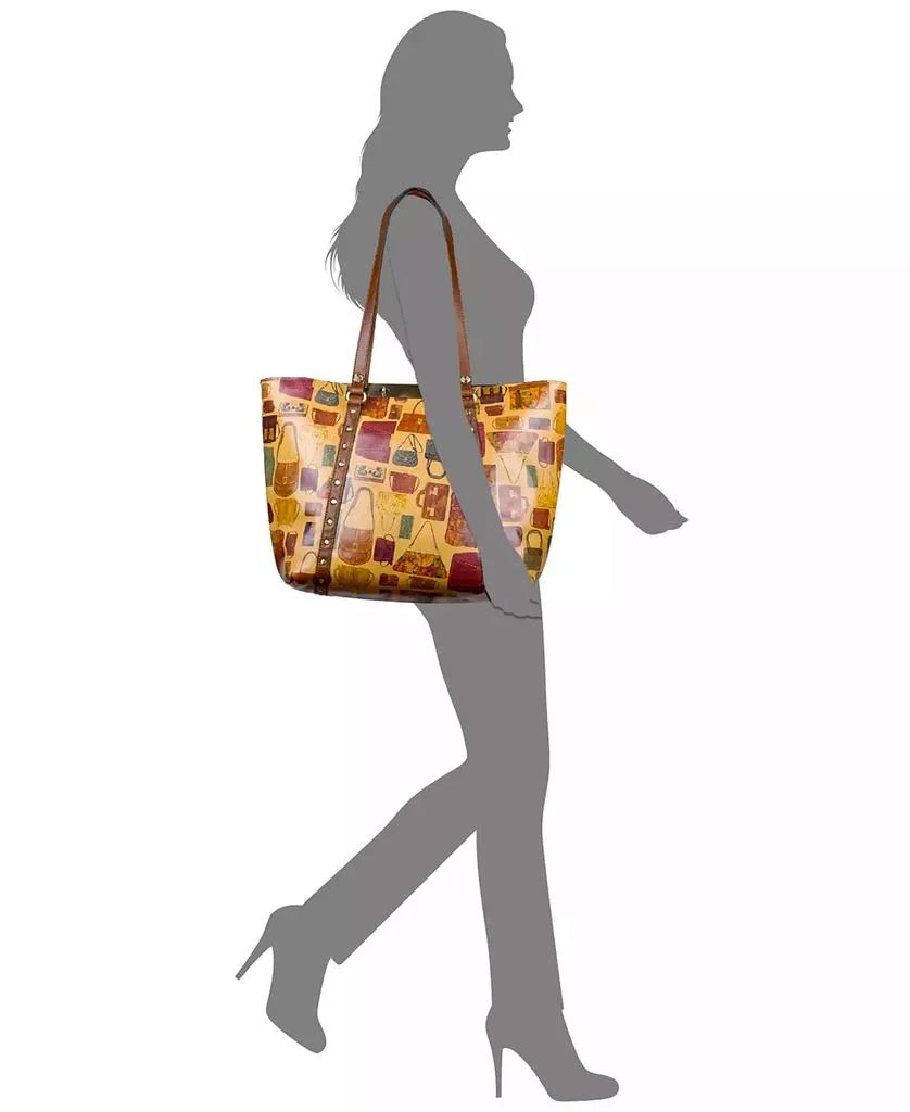 Patricia Nash Benvenuto Smooth Leather Tote 6