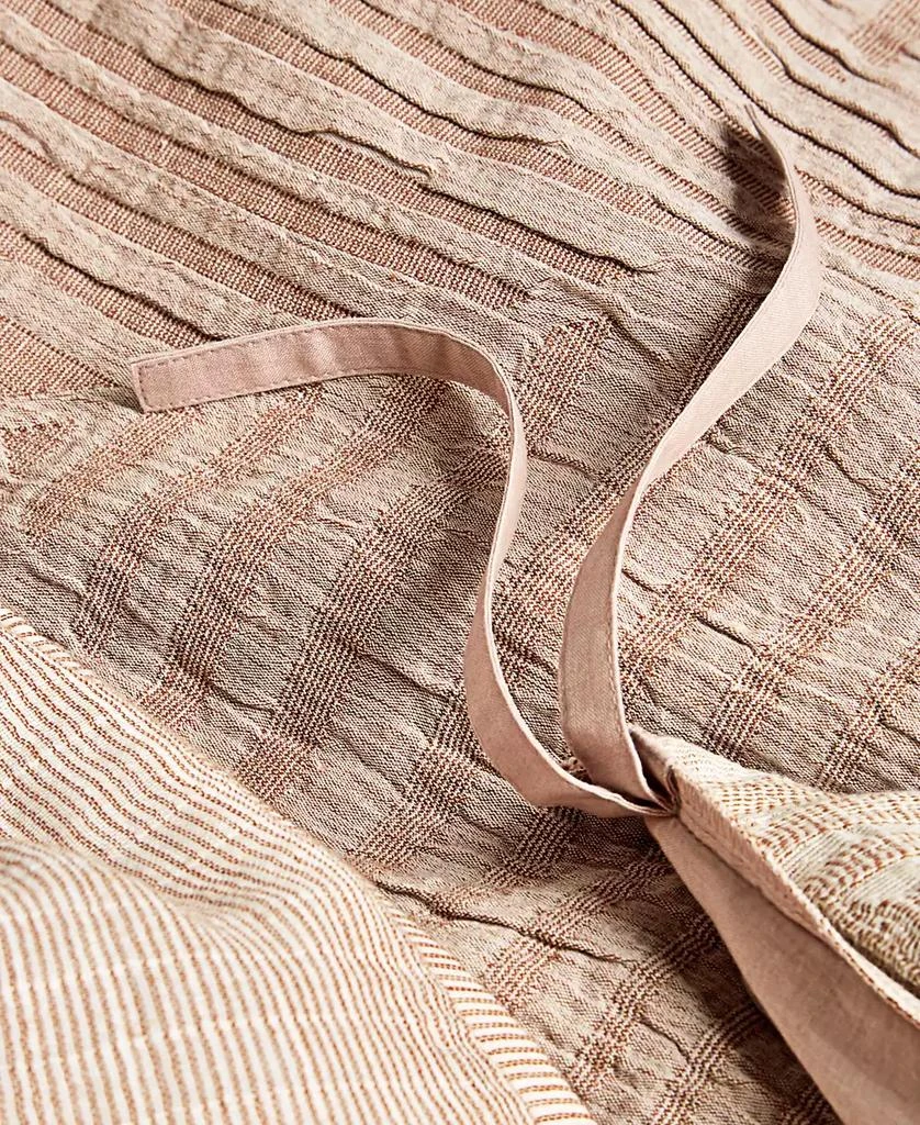 Oake LAST ACT! Concentric Square Matelassé 3-Pc. Comforter Set, Full/Queen, Exclusively at Macy’s 5