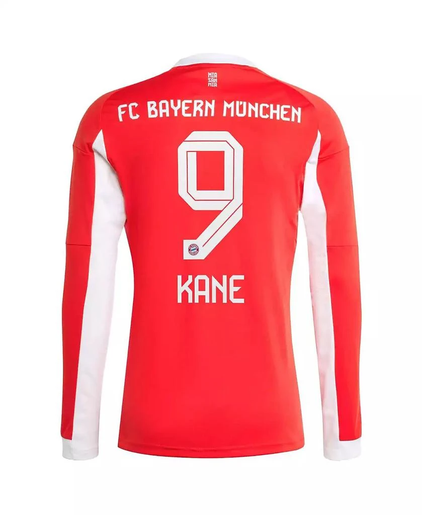 Adidas Men's Harry Kane Red Bayern Munich 2025/26 Home Replica Long Sleeve Jersey 3