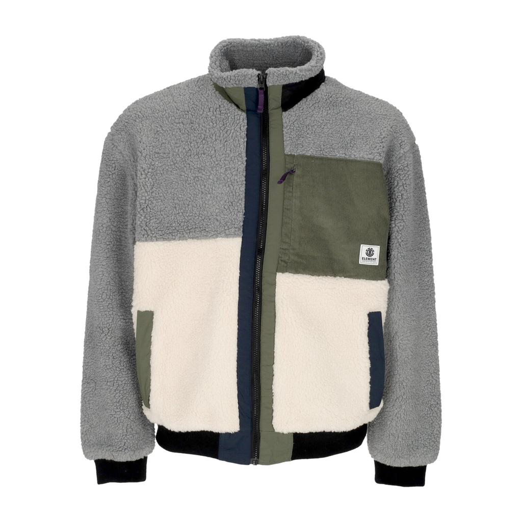 Element Teddy Bear Men's Oak Sherpa Jacket Multicolor