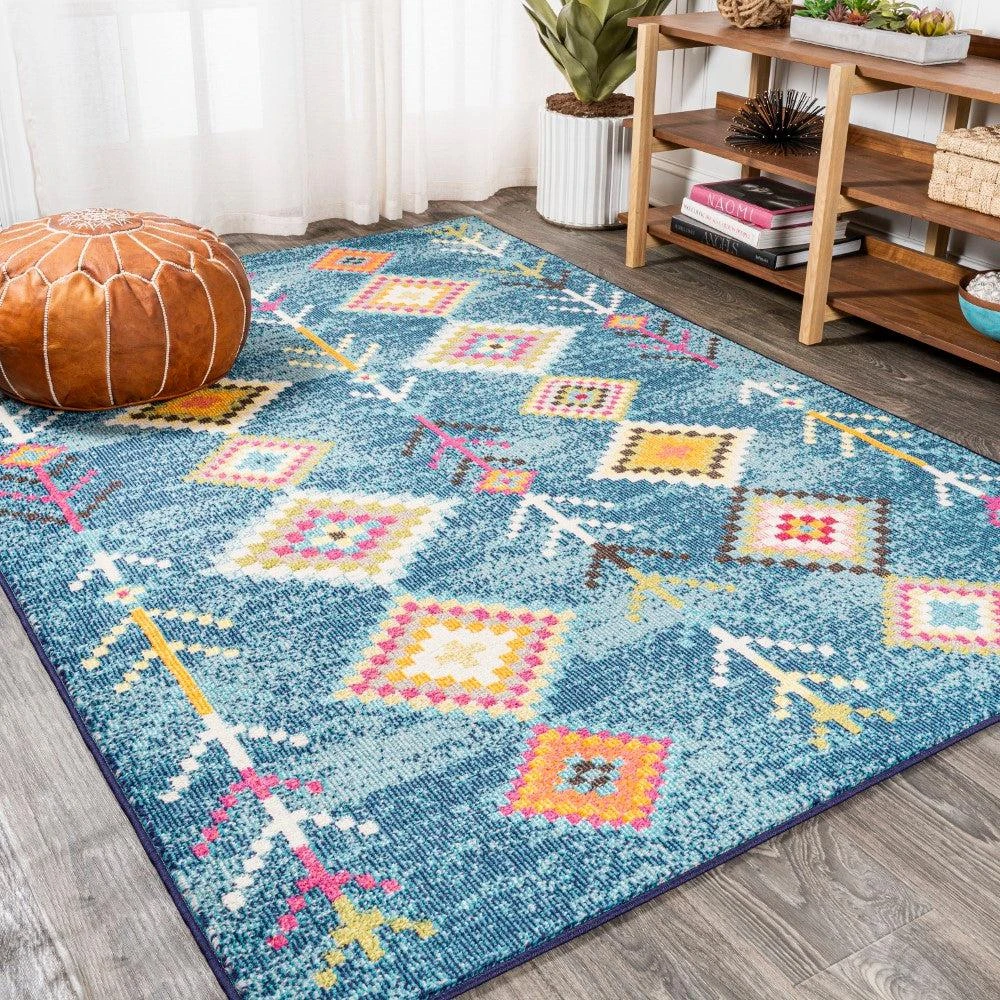 JONATHAN Y Tribal Love Geometric Area Rug 9