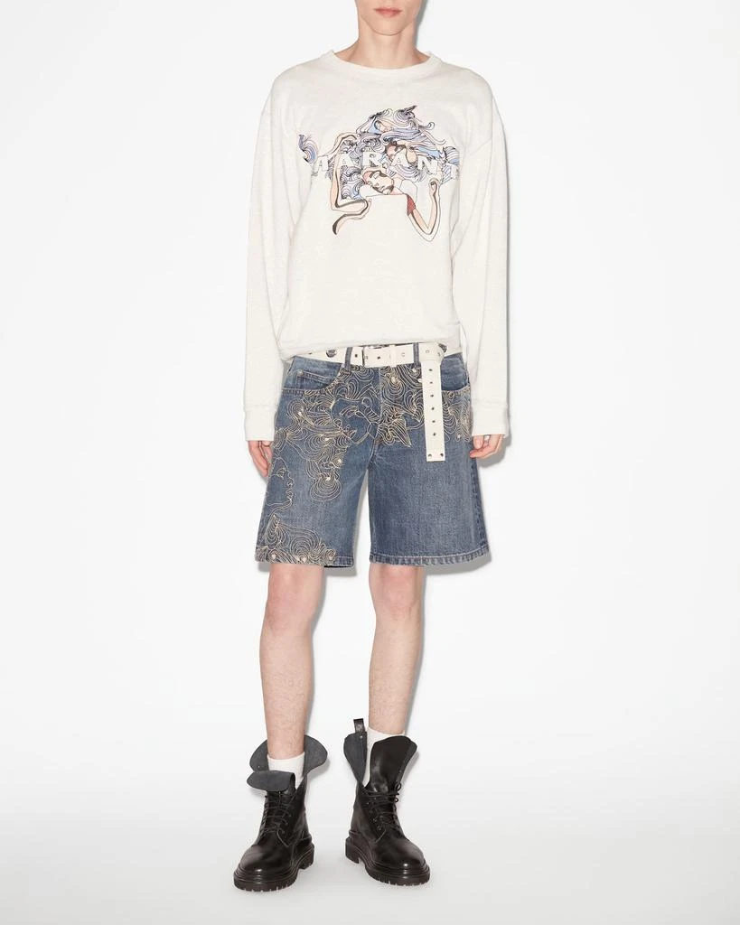 Isabel Marant ISABEL MARANT, MIKOY sweatshirt - Men - White - S 1