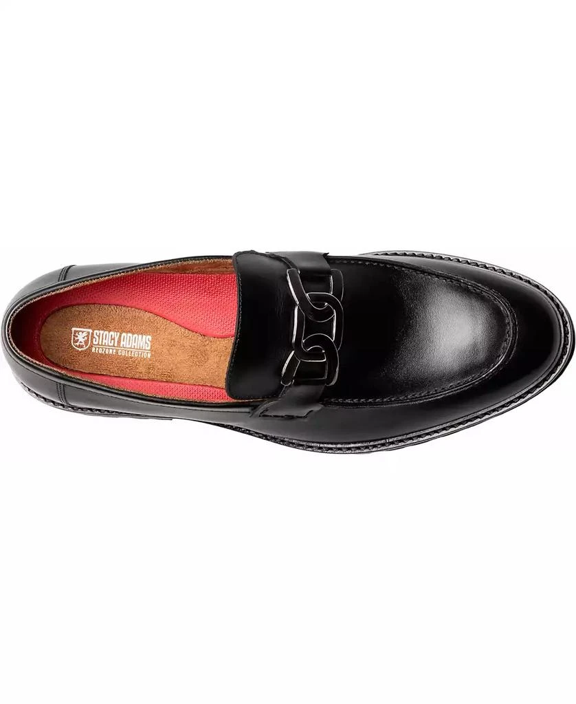 Stacy Adams Men's Hale Moc Toe Bit Slip On Loafer 6