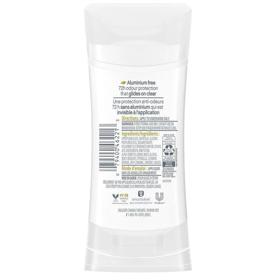 Dove Deodorant Stick Cucumber & Green Tea 2