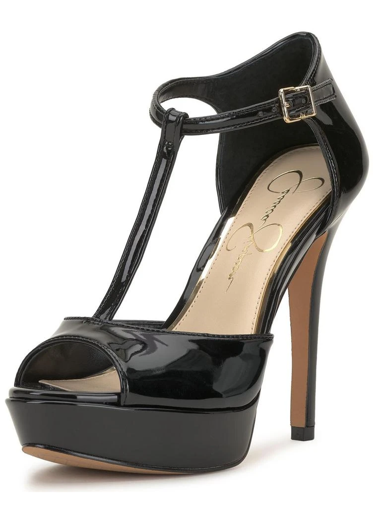 Jessica Simpson Bansi Womens T-Strap Heels 1