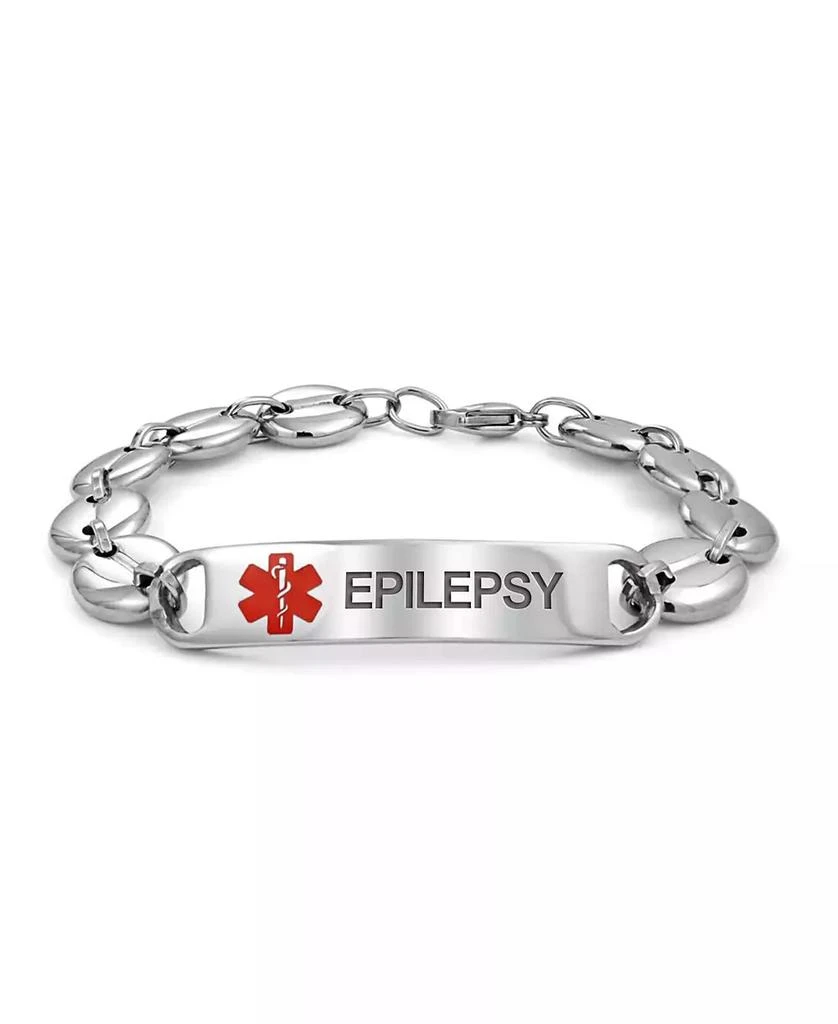 Bling Jewelry Epilepsy Mariner Medical Alert ID Bracelet 8.5in