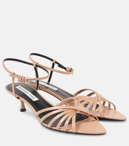 Victoria Beckham 50 leather sandals 1