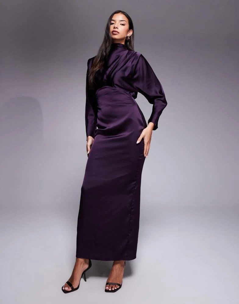 chinese dress ladies Foldover Strapless Maxi Dress – Free Souls Boutique main image 0
