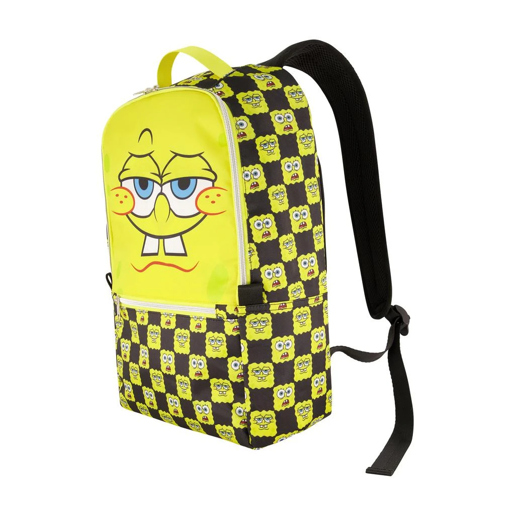Concept One SPONGEBOB CHECKERED BIG FACE BACKPACK 3