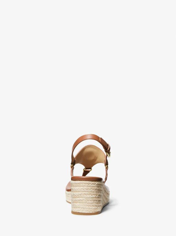Michael Kors Casey Leather Wedge Sandal 3