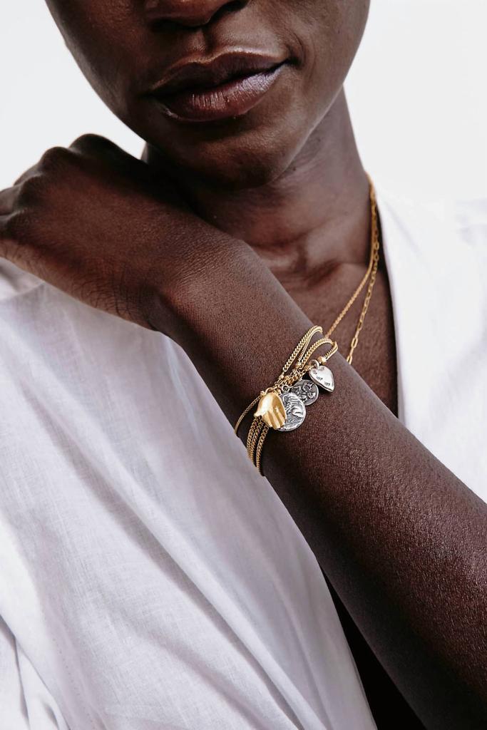 Chan Luu Chan Luu - Women's Giving Hand Charm Bracelet