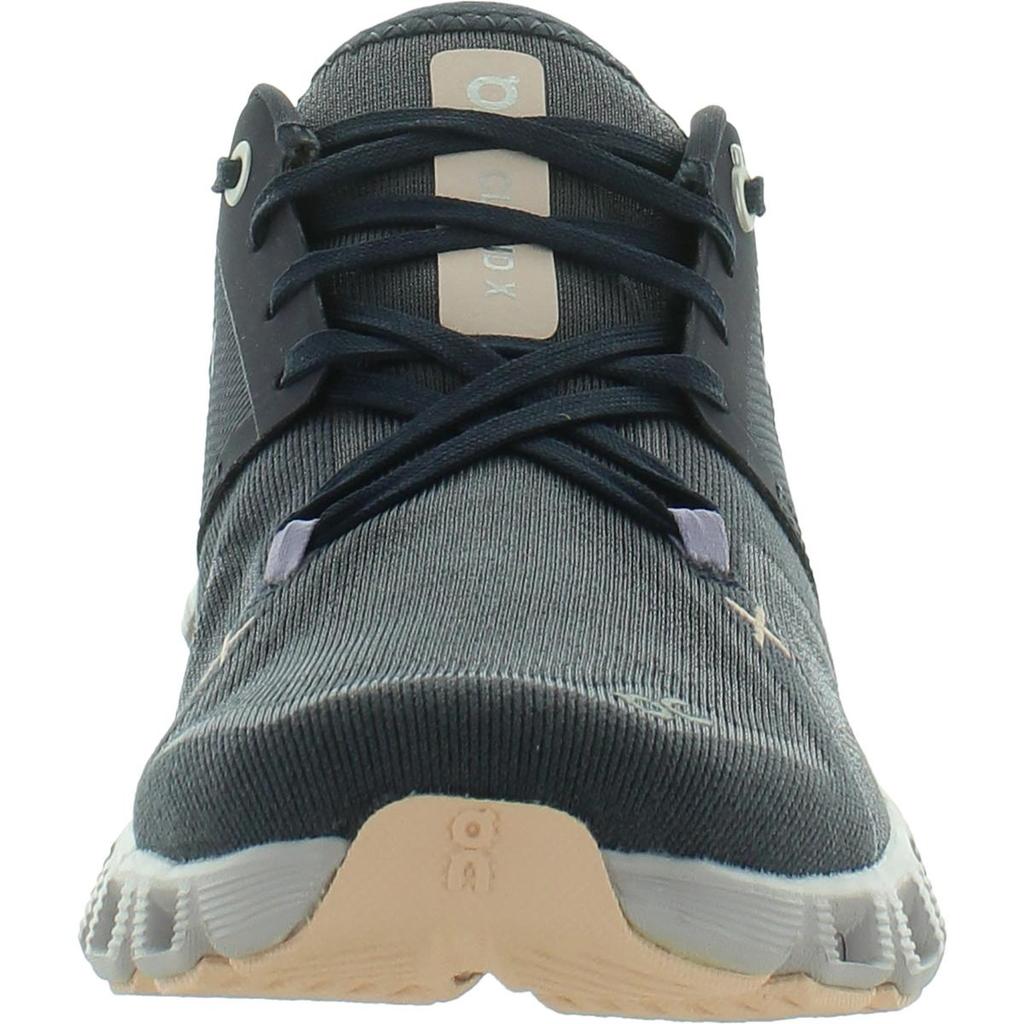 On Cloud X 3 Womens Woven Cushioned Footbed Running & Training Shoes
